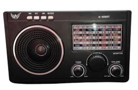 Rádio Retrô A6090T Recarregável Am Fm 3w Rms 4 A6090T - Lenox