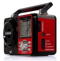 Rádio Retrô Altomex A-1088T Usb, Sd, Am/Fm E Lanterna