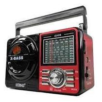 Rádio Retro Am Fm Caixa De Som Portátil Mp3 Pendrive