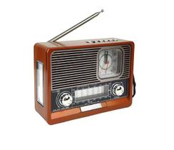 Radio Retro Antigo Vintage Am Fm Bluetooth Bateria Recarregável USB