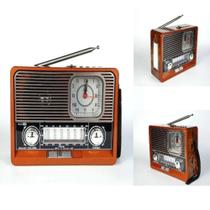 Radio retro bluetooth caixa de som com relogio am fm usb sd vintage portatil recarregavel - GIMP Radio retro bluetooth caixa de som com relogio am fm usb sd vintage portatil recarregavel - GIMP