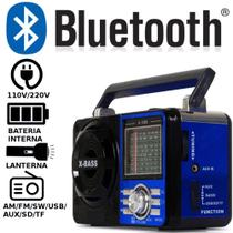 Radio Retro Com Bluetooth Fm Am Mp3 Alta Sensibilidade Recarregável USB Cartão Sd - ATURN SHOP