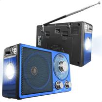 Radio Retro Fm Am Portátil Com Pen Drivecartão Sd Tomada E Pilha Usb Sd