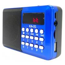 Rádio Retrô Fm Recarregável Bluetooth Kapbom Ka-31 Colorido Entrada De Cartão E De Fone De Ouvido Rádio Retrô Fm Recarregável Bluetooth Kapbom Ka-31 Colorido Entrada De Cartão E De Fone De Ouvido