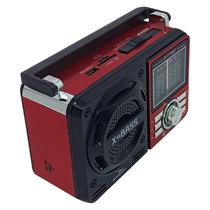 Rádio Retrô Grasep Portátil Analógico Am/ Fm Bluetooth Usb