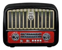 Rádio retrô inova am/fm/sw 3 bandas com reprodutor usb/sd/tf - rad8394