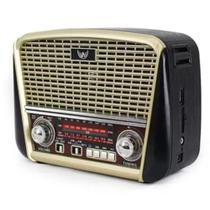 Rádio retrô j-107t bluetooth/fm/micro sd - altoma x