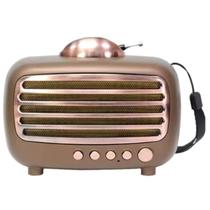 Rádio Retrô Portátil Bluetooth FM/USB/TF Modelo KA-7106