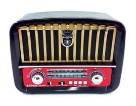 Radio Retro Portátil Bluetooth Recarregável Com Alça 2257