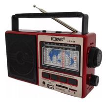 Rádio Retrô Portátil Com Bluetooth FM/AM MP3 USB/Pendrive e Cartão SD Enviamos no mesmo dia