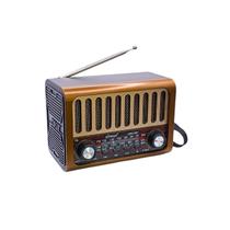 Rádio Retrô Portátil Recarregável Bluetooth FM/AM/SW USB TF