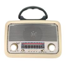 Rádio Retro Vintage AM/FM/Bluetooth e Lanterna AD-3199 - Altomex Rádio Retro Vintage AM/FM/Bluetooth e Lanterna AD-3199 - Altomex