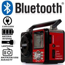 Rádio Retro Vintage Am Fm Sw Usb Bluetooth Bateria Recarregavel Aux Sd - Estilo Antigo - ATURN SHOP