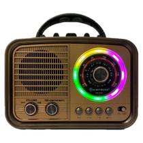 Rádio Retrô Vintage Antigo Bluetooth Kapbom com Som Potente