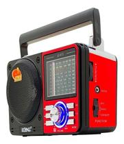 Rádio Retro Vintage Antigo Portátil Am Fm Sw Mp3 Usb Bateria