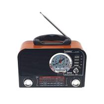 Rádio Retro Vintage Bluetooth AM/FM/USB/SD LE-643