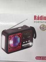 Rádio Retro Vintage Bluetooth Antigo Am Fm Sd Mp3 Led Mini - Kabom