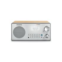 Rádio Sangean HDR-18 HD Radio/FM-Stereo/AM Silver Wood