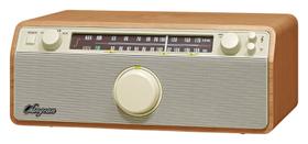 Rádio Sangean WR-12 AM/FM/Aux-In Analógico Estéreo Walnut