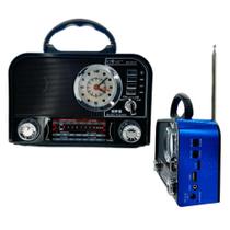 Rádio Sem Fio Retrô Bluetooth Recarregável Inova KV-11117
