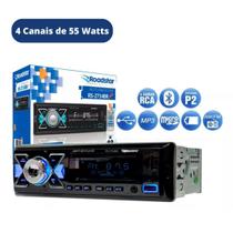 Rádio Som Automotivo Bluetooth 2 Usb Sd Fm Mp3 Roadstar RS-2714BR Plus