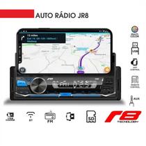 Radio Som Automotivo Bt Sd 2xusb Suporte Celular - JR8