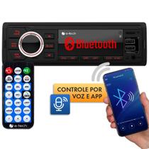 Rádio Som Automotivo Mp3 Bluetooth 2 Usb Aux Fm Sd Bt 100w