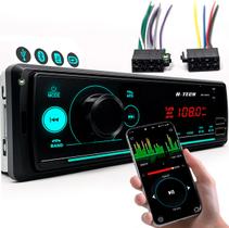 Rádio Som Automotivo Mp3 com App 2 Usbs Bluetooth Pen Drive