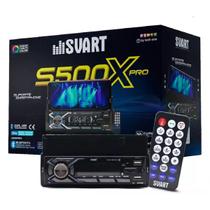 Radio Som Automotivo SVART S500X PRO MP3 Bluetooth Com Suporte Para Celular Radio Som Automotivo SVART S500X PRO MP3 Bluetooth Com Suporte Para Celular