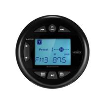Rádio Som Marítimo Bluetooth Velex VX230 Preto Barco Lancha Rádio Som Marítimo Bluetooth Velex VX230 Preto Barco Lancha