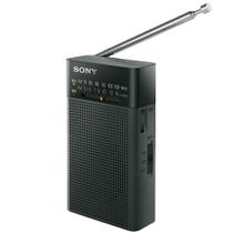 Rádio Sony ICF-P26 FM/AM/Wide FM 5,7 cm Alto-falante preto