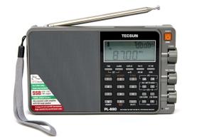 Rádio TECSUN PL880 AM FM LW SW com SSB Prata Rádio TECSUN PL880 AM FM LW SW com SSB Prata