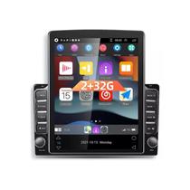 Rádio Touchscreen 9,7" HD 1080p com GPS e Wi-Fi - Tela Vertical