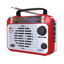 Rádio transistorizada Audiocrazy AM/FM/SW1-2 de ondas curtas