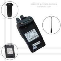 Rádio UV-6 Com Bateria, Antena e Clip Reposição