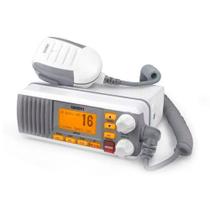 Radio VHF Uniden Solara 385 D Marítimo Homologado - Resistente a Água - Cor Branca