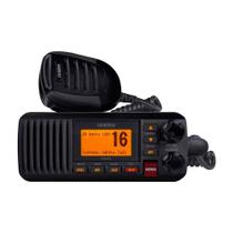 Radio VHF Uniden Solara 385 D Marítimo Homologado - Resistente a Água - Cor Preta