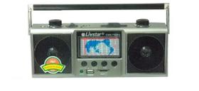 Rádio Vintage Livstar Fm/am/sw1-9/usb/sd Cnn-752u 11