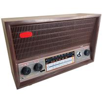 Radio Vintage Retro 7 Faixas - FM1 FM2 OM + 4 Faixas OC - Companheiro