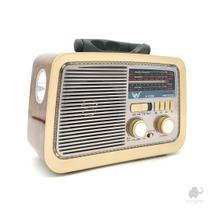 Rádio Vintage Retrô AM/FM Bluetooth - Booglee