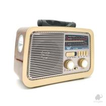 Rádio Vintage Retrô Am/Fm Bluetooth - Booglee