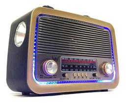 Rádio Vintage Retrô Antigo Bluetooth Usb Am Fm Usb - Altomex