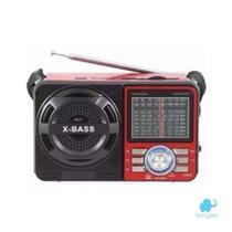 Rádio Vintage Retro com USB 1088 VERMELHO - Booglee