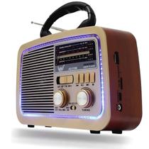 Rádio Vintage Som Forte Usb Tf Aux Em Estoque