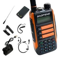 Rádio Walkie Talk Baofeng UV16PLUS 10W em VHF e UHF Dual Band RádioFM Bateria li-íon Bivolt