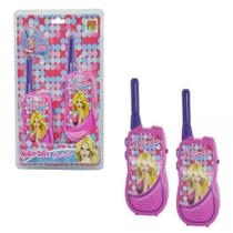 Radio walkie talkie comunicador infantil crianças kit completo princesas menina - DM TOYS