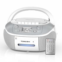 Radiogravador Boombox com CD TOMASHI CD-860A USB SD Rádio e Cassete Radiogravador Boombox com CD TOMASHI CD-860A USB SD Rádio e Cassete