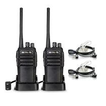 Rádios bidirecionais de longo alcance Walkie Talkies Retevis RT21 (pacote com 2)