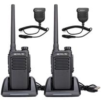 Rádios Walkie Talkie Retevis RT47V MURS à prova d'água com microfone (pacote com 2)