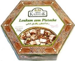 Raha Loukum com Pistache Kasslik 250g Raha Loukum com Pistache Kasslik 250g